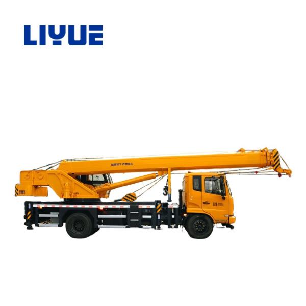 Mobile Hydraulic Arm 16 Ton Truck Crane With 360 Degree Rotation Angle