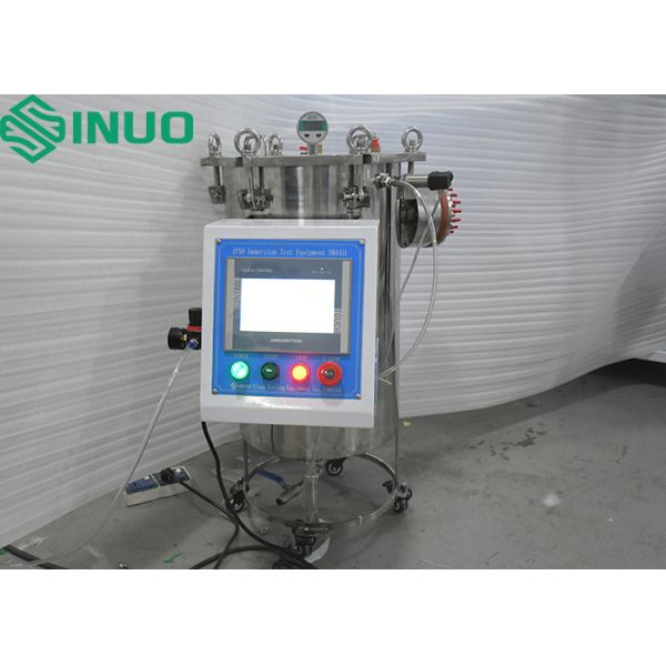PLC Controlled IPX8 Immersion Test Equipment with Stainless Steel Pressure Tank