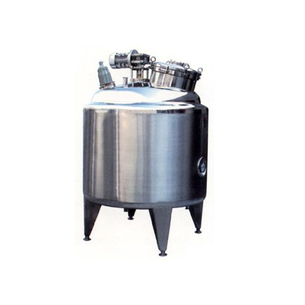 3000L 4000L 5000L Stainless Steel Storage Tanks For Foods / Dairy Products