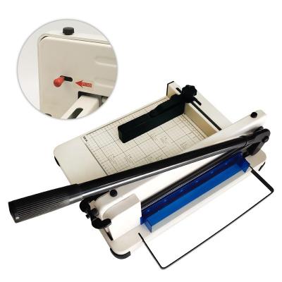 ZEQUAN 858 Máquina manual de corte de papel de escritório para camada espessa