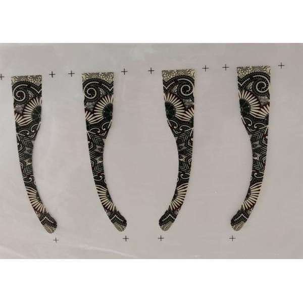 Pantone Color Eyeglasses Frame Decals , Heat Applied Film Easy To Cut