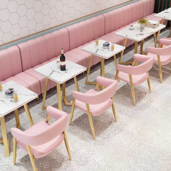 Wholesale Foshan Factory Fast Food Restaurant Furniture Booth Seating