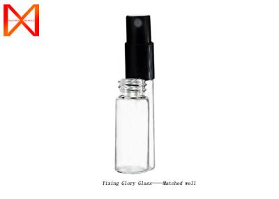 3 Oz  Glass Spray Bottles Pressure Flint Plastic Nozzel Aluminum Head With Cover