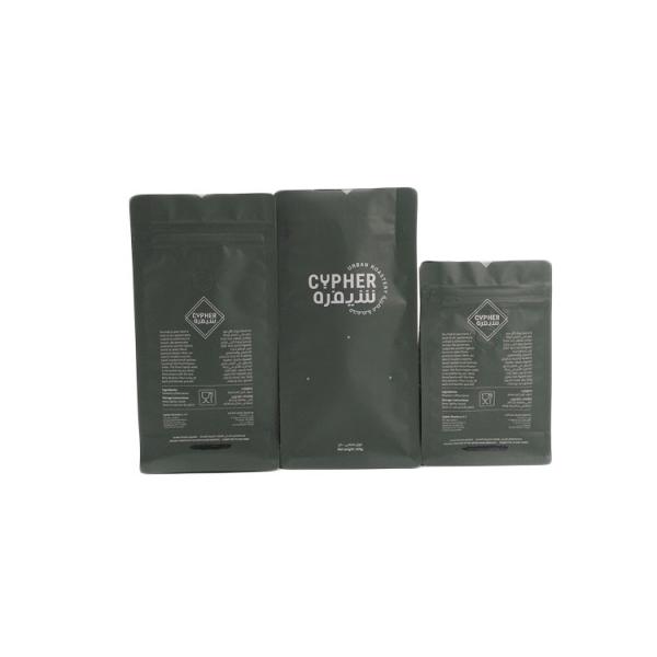 Standard Size Bottom Gusset Bags E Zipper Alumnium Foil Mylar Smell Proof Food Grade