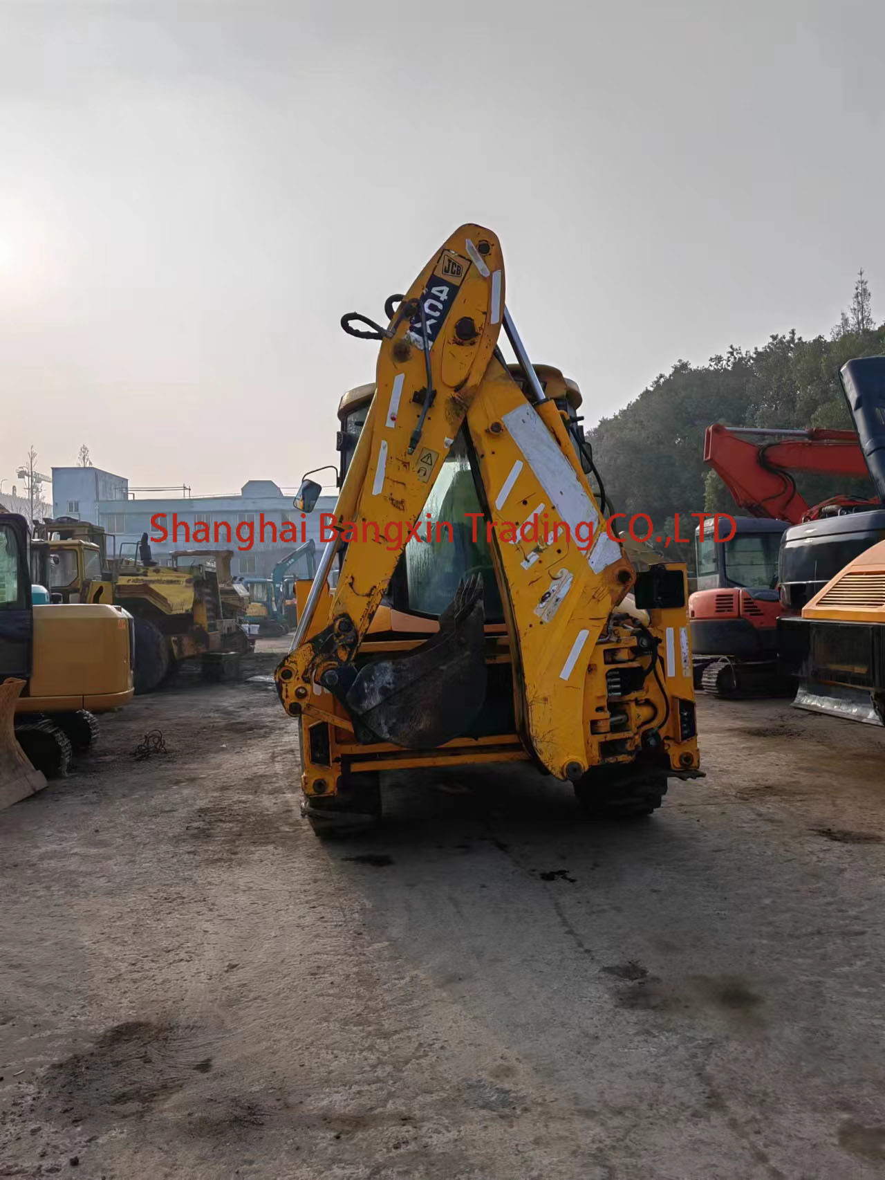 4 Ton Operating Weight Used JCB 4CX Backhoe Loader Excavating Loader Secondhand Machine