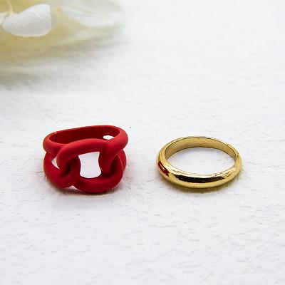 O ouro chapeou as alianças de casamento Sterling Silver/anéis de aço inoxidável das mulheres da forma de pedra preciosa