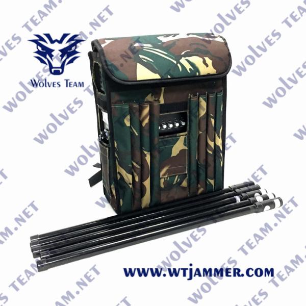 Jammer 230VAC 40w сигнала рюкзака 2.4G 3G 4G 50m GSM WiFi