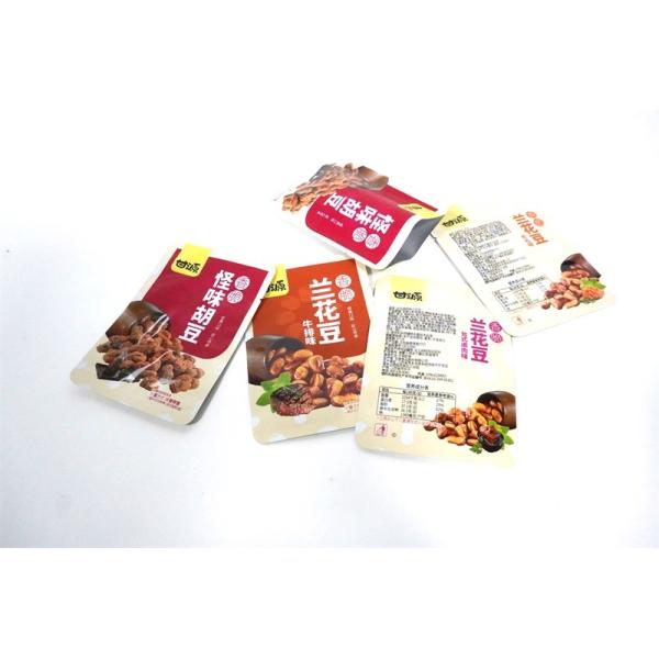 Emballage alimentaire de sécurité en forme ronde spéciale sur mesure Sac en plastique BOPP/PET pour collations