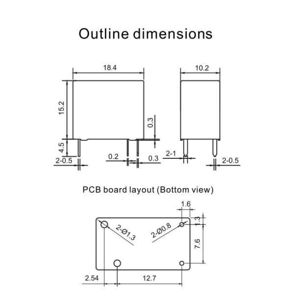 Диэлектрик реле 4KV PCB DC RJ-SS-112LM1 мини SPST 10 Amp 12V выдерживает для автомобильного светосигнализатора