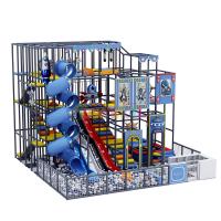 90 squares terrain de jeux intérieur sur mesure terrain de jeux intérieur de plusieurs niveaux labyrinthe thème fusée