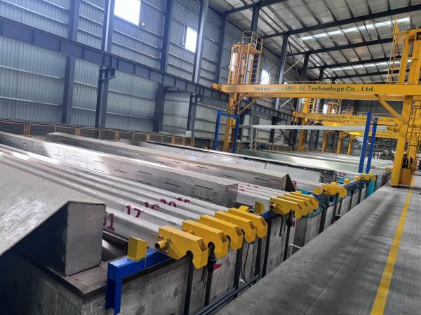 Baja del valor de Ph 0,2-0,3/tiempo Línea electroforética con y 3.5 kW de potencia