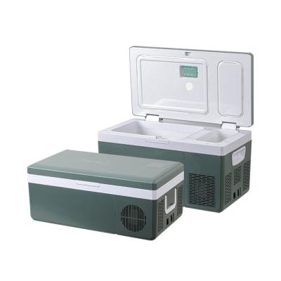 Digital Touch Mini Portable Car Fridge for Car Camp Travel 25L Rechargeable Cooler Box
