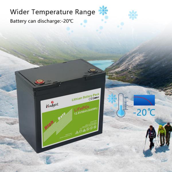 Ранг a силы резервного батарейного питания лития 50AH 12.8V LiFePO4 построенная в BMS