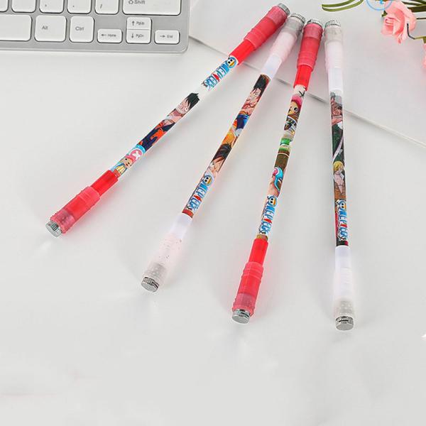 Новинка Led Light Spinner Pen Fingertip Illumination Decompression Gyro Бизнес шариковой ручка