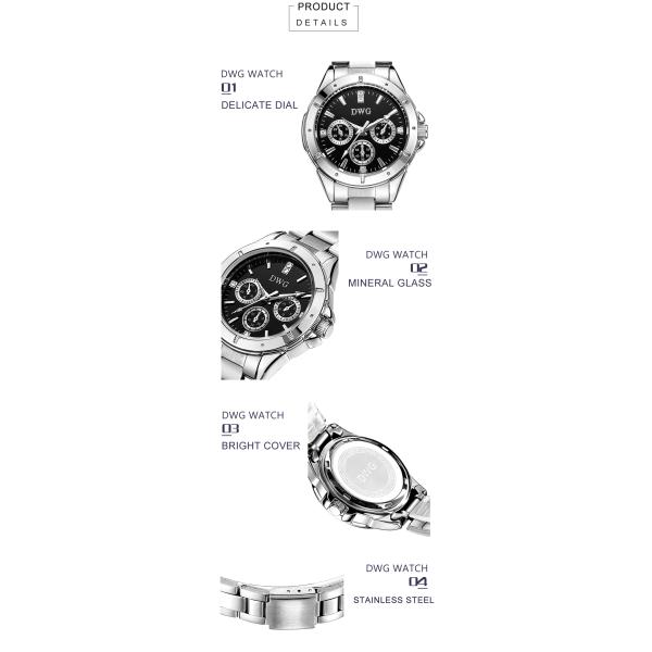 Stainless Steel Japanese PC21 Modern Minimalist Watches Female Quartz Watches
