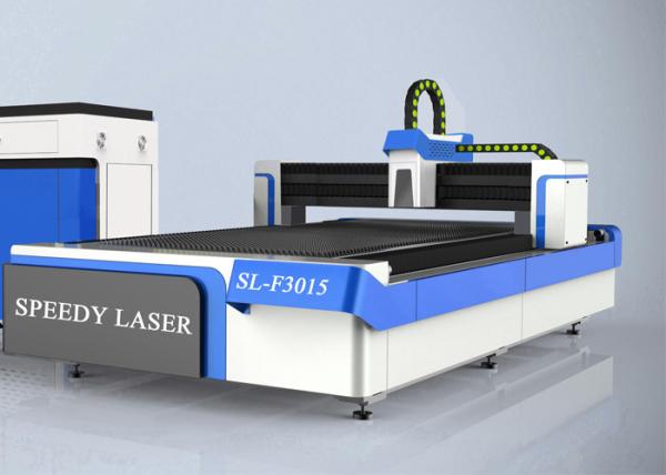 Baixa manutenção da transmissão dupla precisa da movimentação do equipamento do corte do laser da fibra