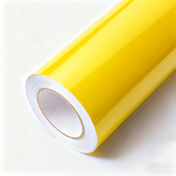 Film Jaune Brillant Imperméable OEM / ODM Jaune Citron HYC1108