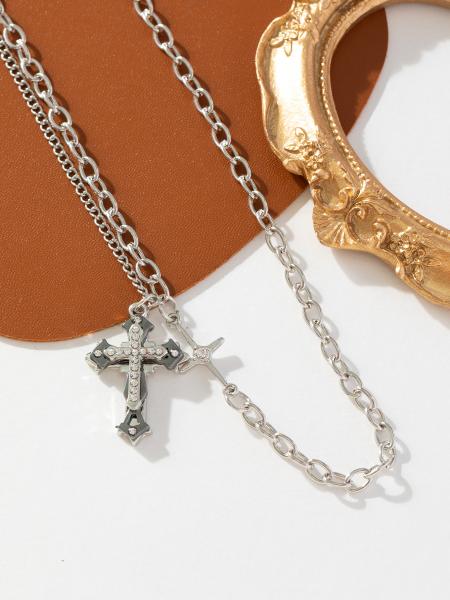 Fashion Cross Necklace Simple Necklace For Women Jewelry Gifts