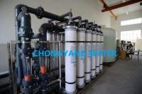 Système de filtration ultrafiltration de la soupape à bille de papillon