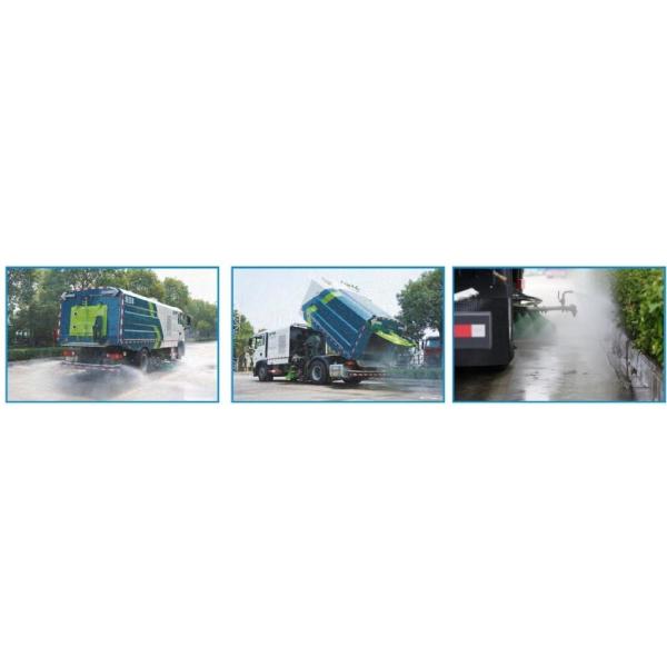 Vehículo de propósito especial Barredora de carreteras barredora de carreteras camión de vacío eliminación de la contaminación de la carretera
