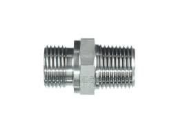 METAL de bonne qualité raccords de tuyauterie toutes tailles fileté mâle et femelle siège conique et siège de pied Bspt/Npt mamelon inoxydable
