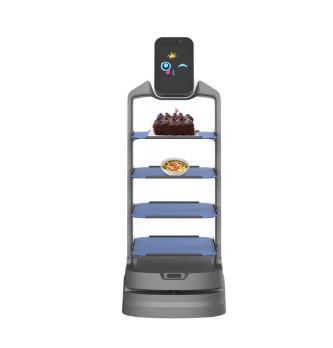 China Service Robot Zhaocaibao Restaurant Service With Automatic Navigation And Stable For Food Delivery Robot