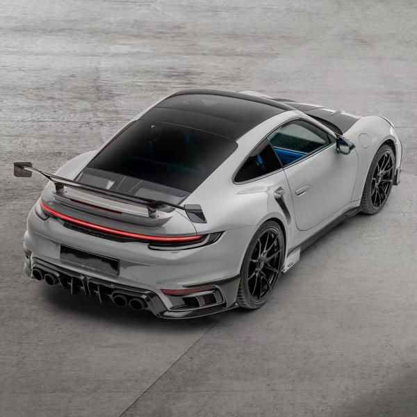 992 Turbo Porsche Body Kit Carbon Fiber MSY Style Diy Rear Bumper Spoiler Hood