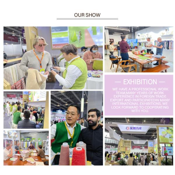 Памучная акриловая смесь пряжи для детских аксессуаров и одежды