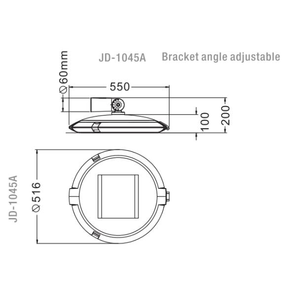 Внешний водоустойчивый сад СИД освещает силу автоматически переключает при открытии