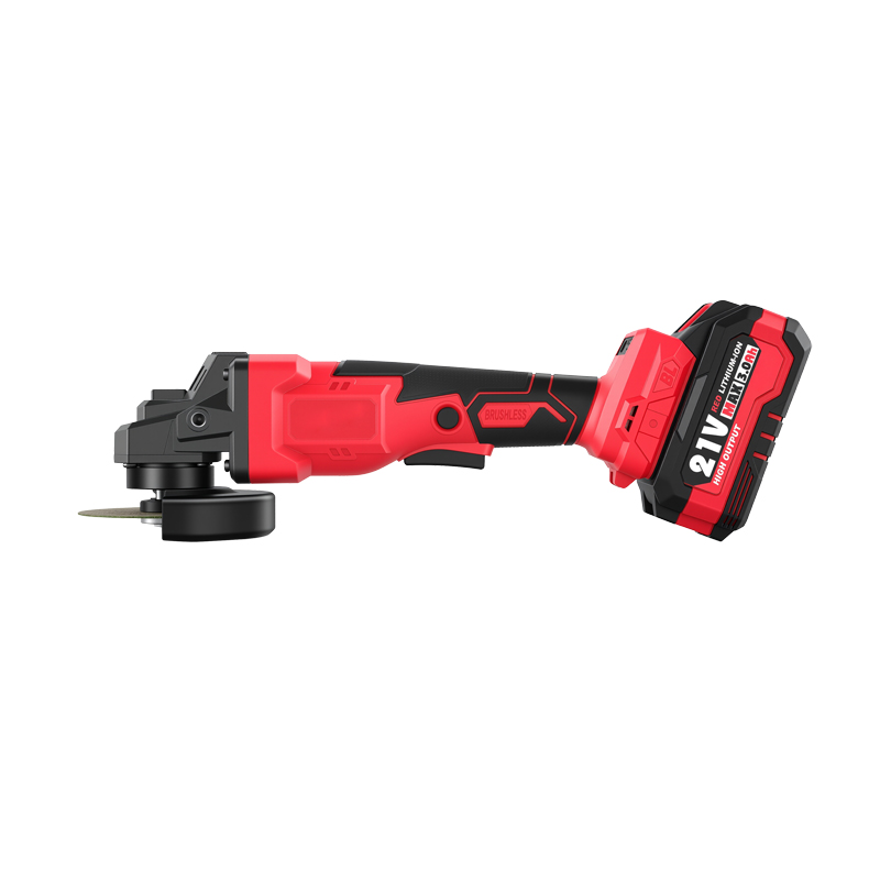 WII-JM1002 Professional Cordless Brushless Angle Grinder Battery-Powered Lithium-Ion High-Speed Grinding Tool
