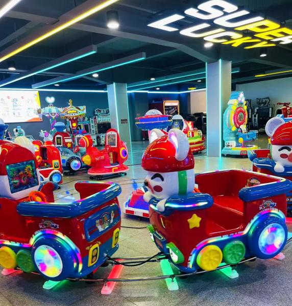 Ex-Work Trade Term Childrens Ride On Toys Kiddie Rides with Eye-Catching Cartoon Characters