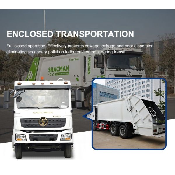 Medium Scale Compressed Garbage Trucks Large Scale Medium Sized Garbage Trucks