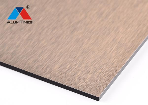 Fireproof Aluminum Composite Panels With PE Coated PVDF Coated