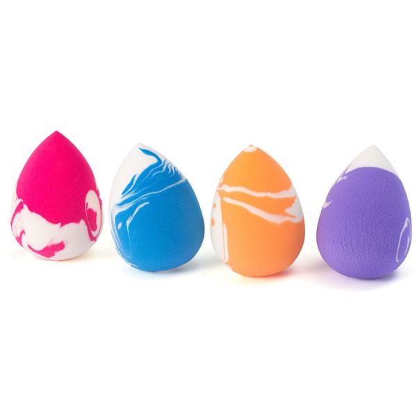 2 PCS Soft Hydrophilic Makeup Sponge BB Cream Beauty Egg Wholesale Puff Wet Dry Dual Use Face Foundation Powder