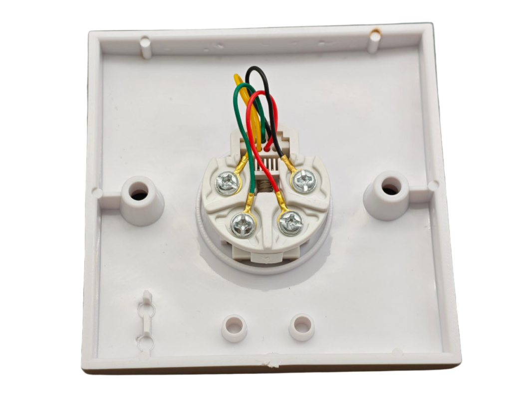 UK Type CAT6 UTP LJ6C Network Floor Box Module 38 x 25mm