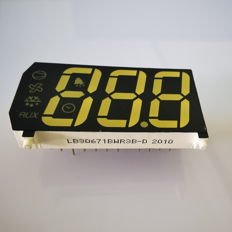 Customized 0.67 Inch 3 Digit Common Anode LED Display for Refrigerators