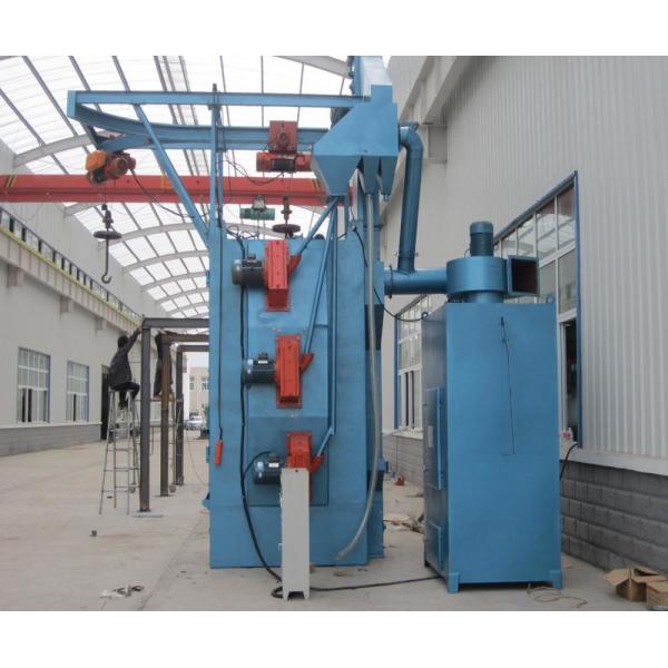 Spinner Hanger Shot Blasting Machines , Blast Cleaning Machine Compact Structure