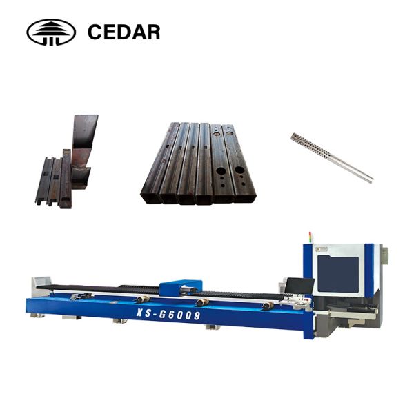 Laser Pipe Machine Fiber Cnc And Profile With Tube Automatic Support Iron Plate 5 Axis