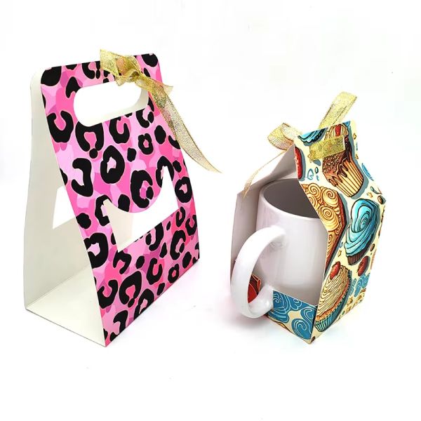 Personalized Mug Packaging Box 11oz Sublimation Mug Gift Box Blank Paper Box For DIY Printing