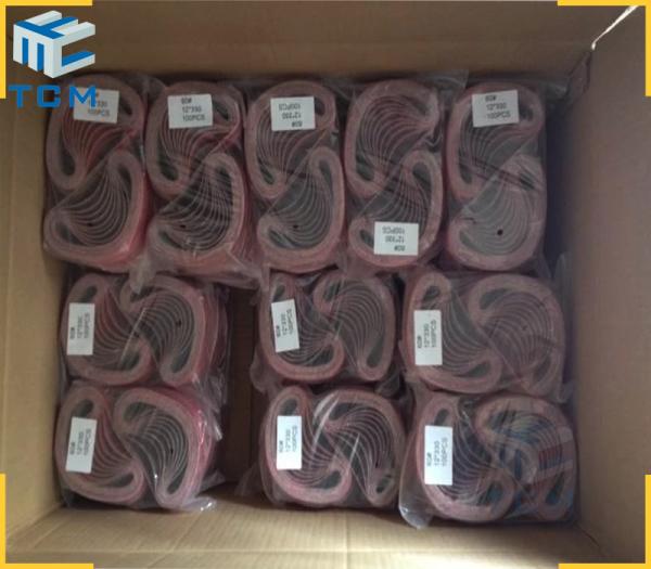 Tank Polishing Consumable Grit Abrasive Sanding Belts Polishing Belts