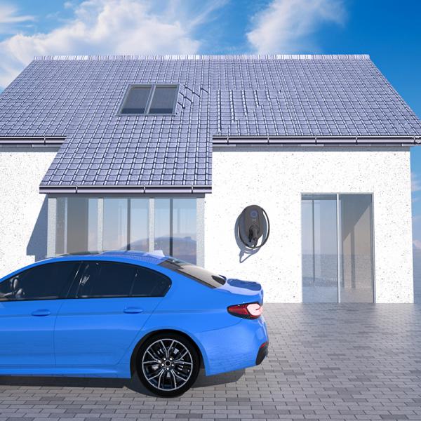 7kW AC EV Charging Station with Type 2 Plug and WiFi Connectivity