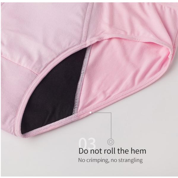 4x Absorbable Period Panties Underwear Comfortable Four Layer Waterproof Briefs