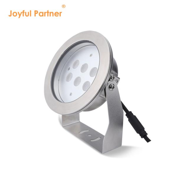 Waterproof Underwater Lamp 12V 24V RGBW Color Change DMX512 Control Way DIA 140MM 30° Beam