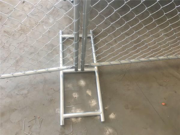 chain link temporary construction fence panels 6FT X 10F Mesh 2 3/8  x 2 3/8 ( 60mm x 60mm ) x 12 gauge wire