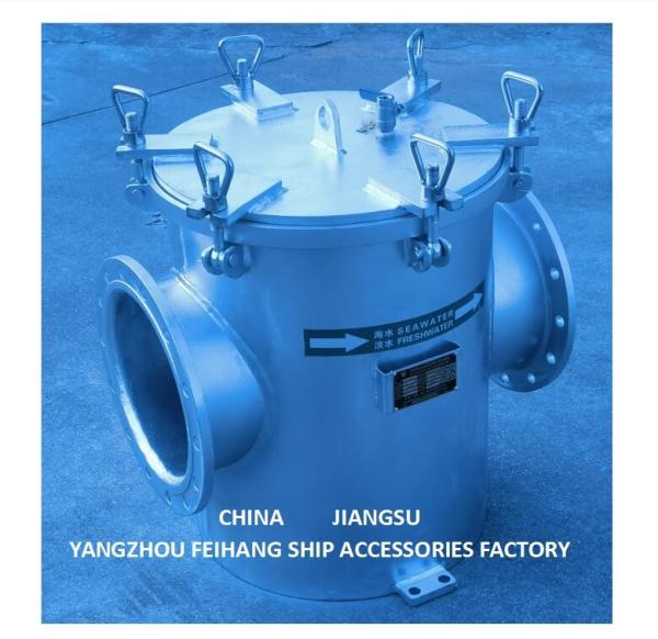 China Supplier Marine Main Sea Water Filter-Marine Sea Water Strainers-Marine Basket Type Sea Water Straiern