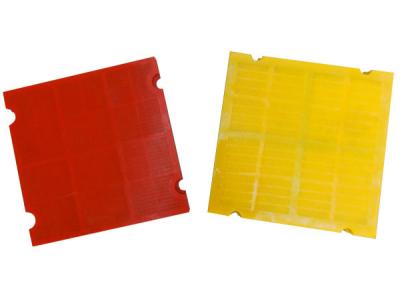 High Wear Resistant Dewatering PU Sheets PU Screen 305*305 For Mine Machine