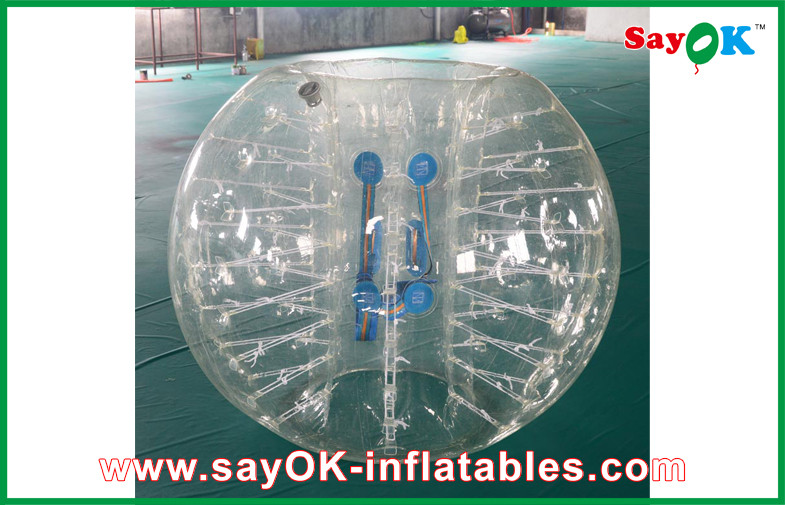 Раздувные игры сада подгоняют футбольные мячи шарика Zorbing тела TPU раздувные 1.5m печатая