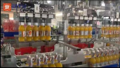 Fully Automatic Robotic Tray Case Packaging Machine For Glass Bottle