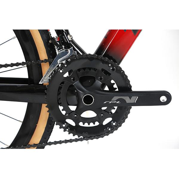 24 велосипеда тарельчатого тормоза гонок дороги велосипеда гравия волокна углерода скорости 700*40C