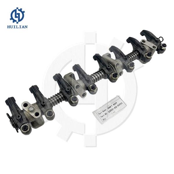Construction Machinery Diesel Engine Parts JCB VM66PD B3.3 6202 43 5200 6202435200 Shaft Assy